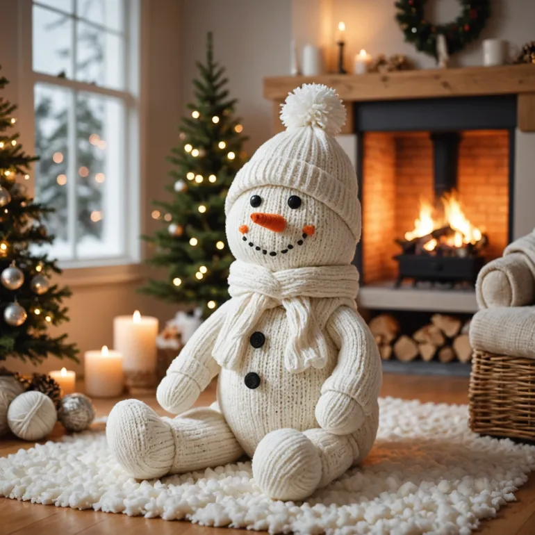 Как сделать снеговика из носков: Новогодний декор своими руками