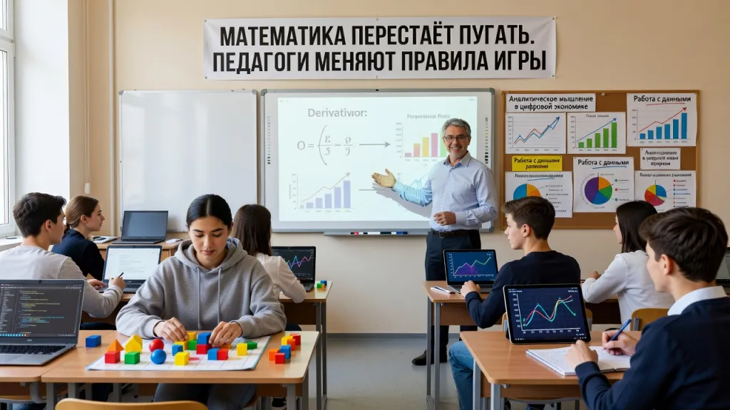 Математика перестаёт пугать. Педагоги меняют правила игры