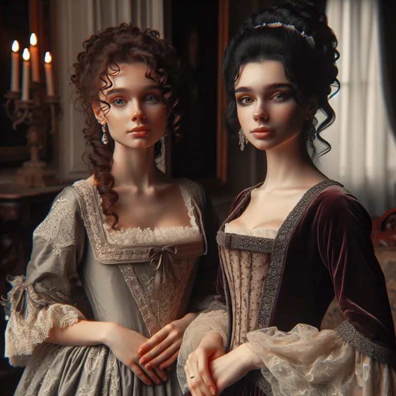 Девушки 18 века: Образ жизни, мода и социальные изменения